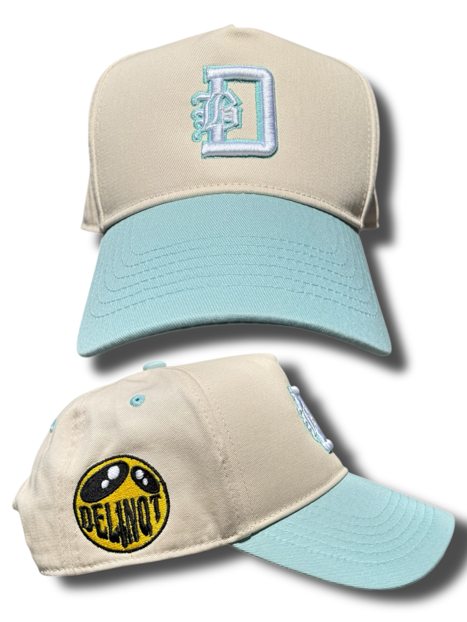 5YA Snapback (Natural/Sky Blue)